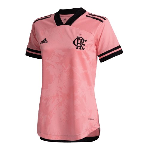 Camisa Flamengo Outro Rosa - 20/21 Feminina